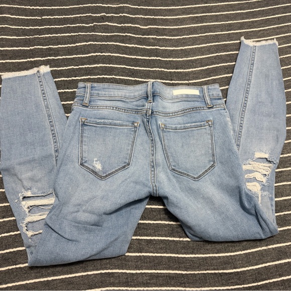 Cello Denim - Cello light distressed skinny jeans